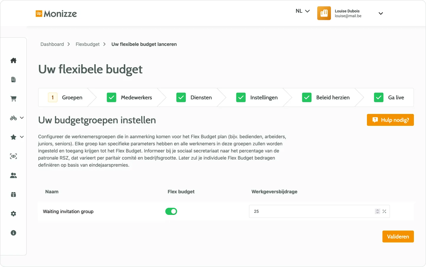 RewardFlex Onboarding Process