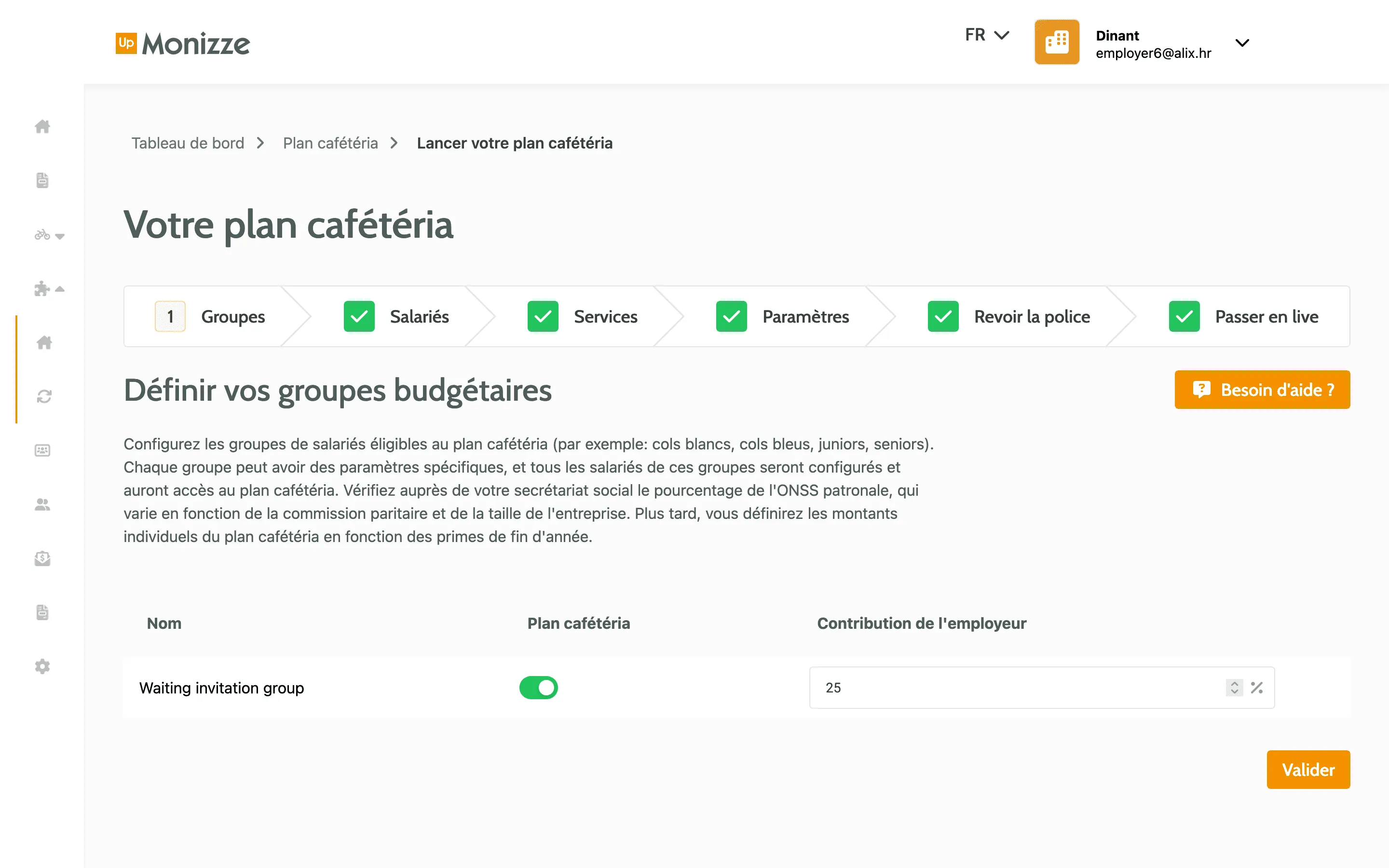 RewardFlex Employee Dashboard