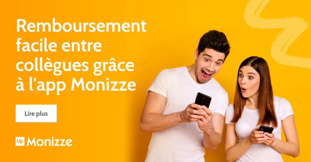 <strong>Remboursement facile entre collègues grâce à l’app Monizze</strong>